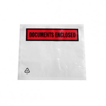 Set 100 buc plic Port-Document C6 , documents enclosed , 175x115 mm