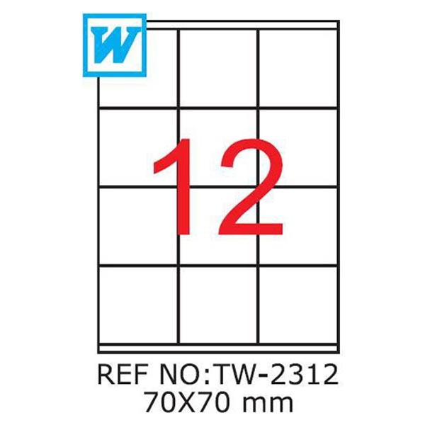 etichete A4 autoadezive Tanex 12/A4